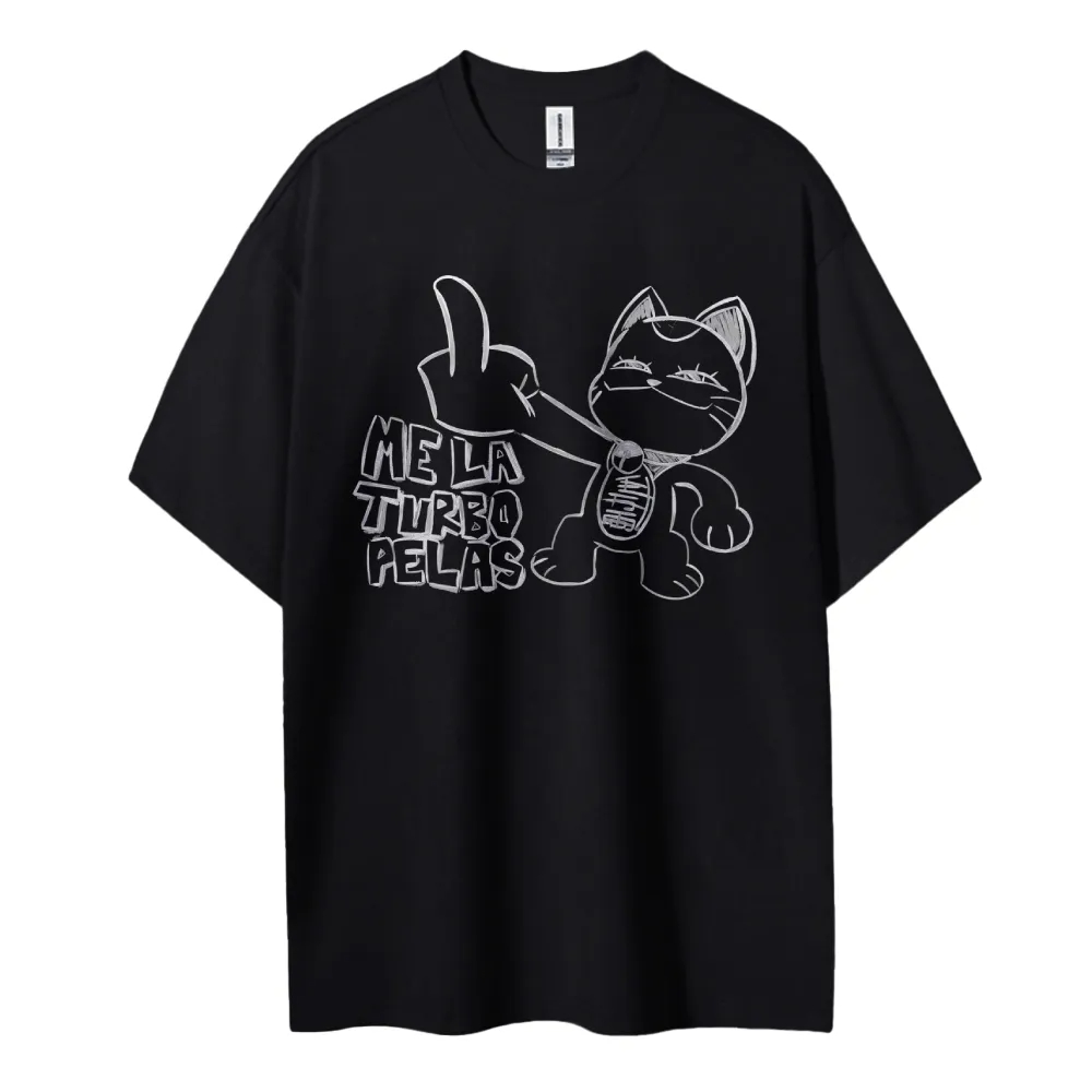 Coffee Tea Or Me - Dandadan T-Shirt Anime chat doigt du