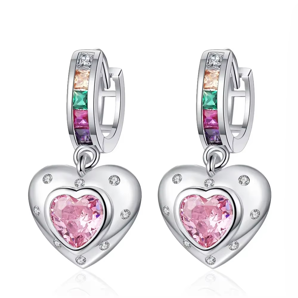 Coffee Tea Or Me - Boucles d'oreilles en argent Sterling 925