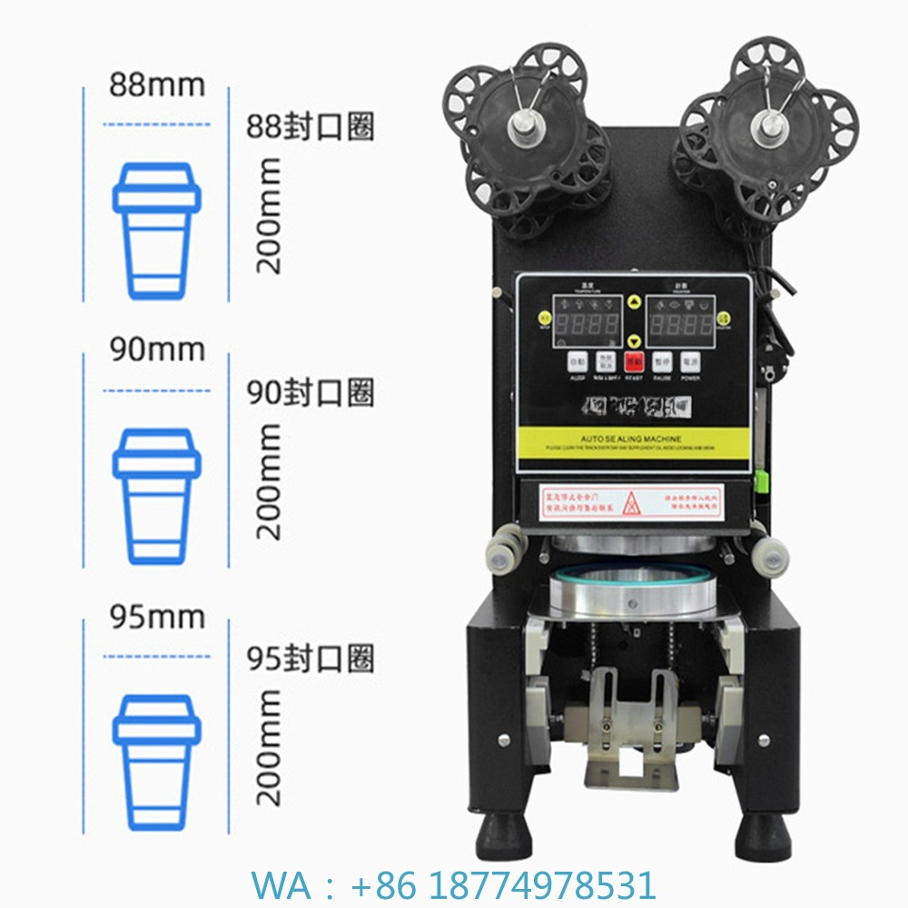 Coffee Tea & Hot Chocolate - 88/90/95 PP/PE/papier Machines automatiques de cachetage