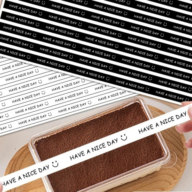 Coffee Tea Mugs - 100 autocollants « Bonne Journée »