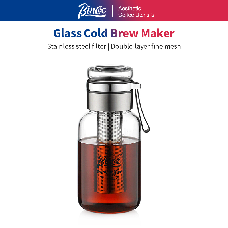Coffee And Tea Glass - Cafetière à infusion froide Bincoo, cafetière