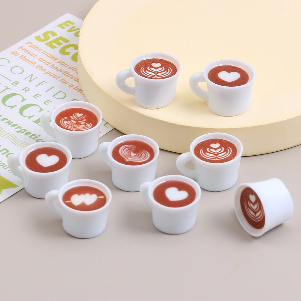 Coffee Tea Mugs - 10 pièces amour coeur tasse à