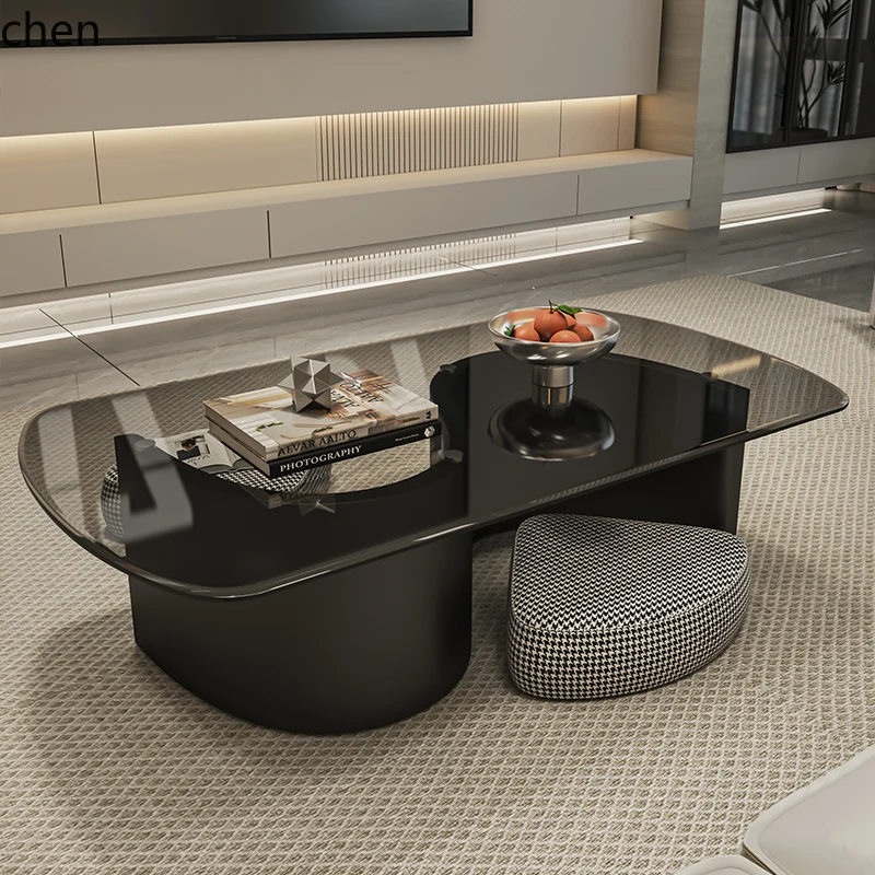 Table basse en verre créative  - Coffee And Tea Glass avis et prix