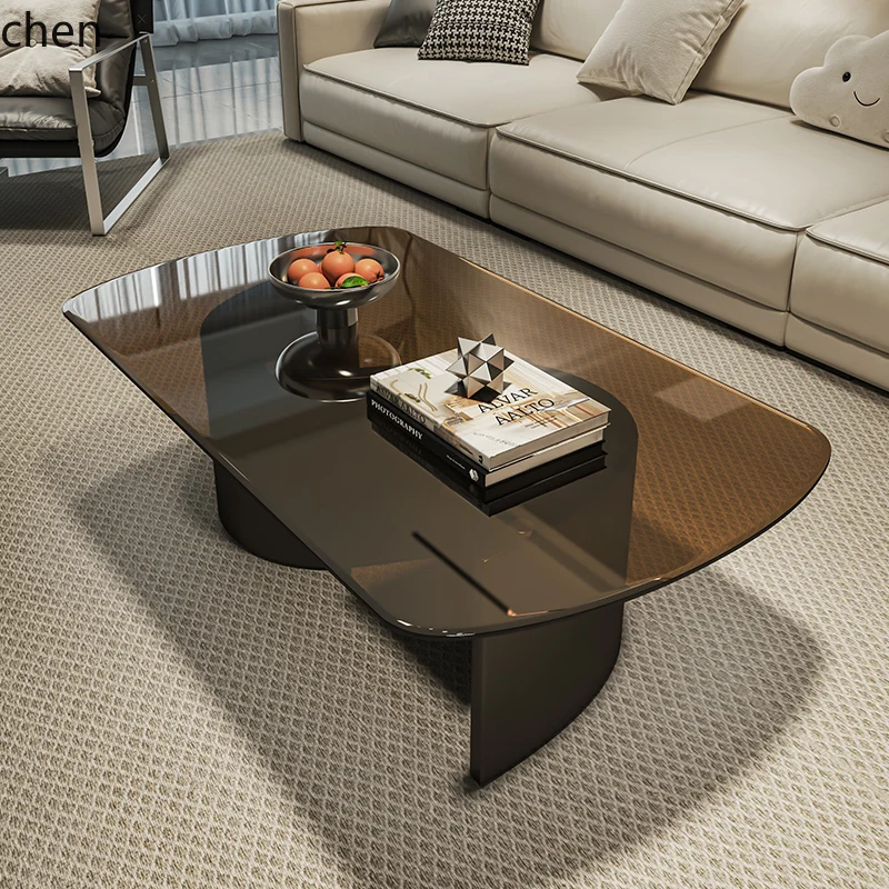 Table basse en verre créative  - Coffee And Tea Glass avis et prix