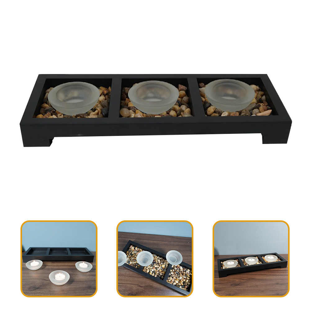 1 ensemble de porte-bougies en - Coffee And Tea Glass avis et prix