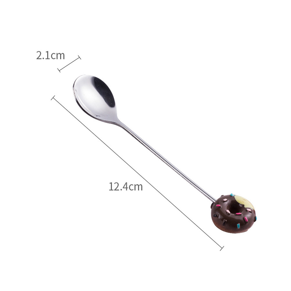 4 cuillères à dessert en acier - Coffee Jelly Tea avis et prix