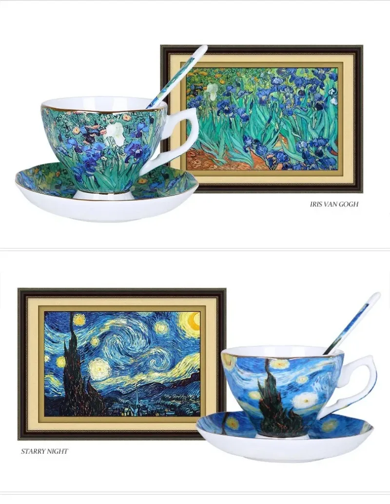 Tasses à café et à thé Van Gog - Coffee Tea Van avis et prix