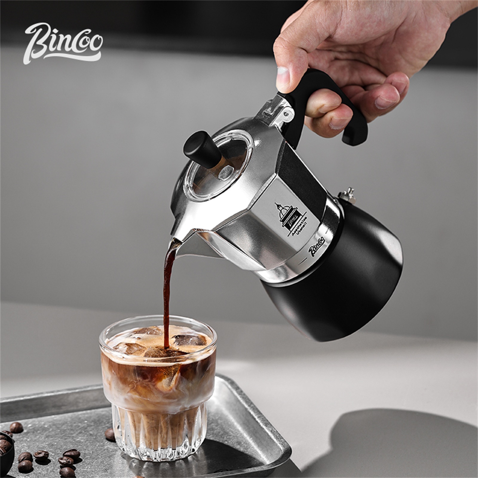BINCOO Pot Moka à Double Valve - Coffee Tea Espresso avis et prix