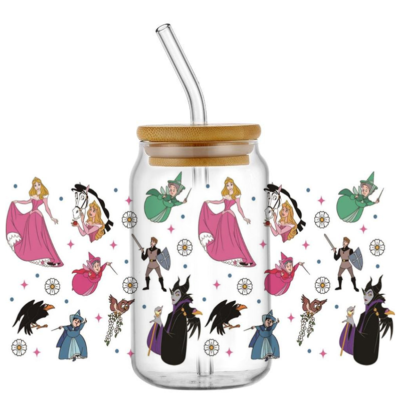 Autocollant UV DTF DIY impermé - Coffee And Tea Glass avis et prix