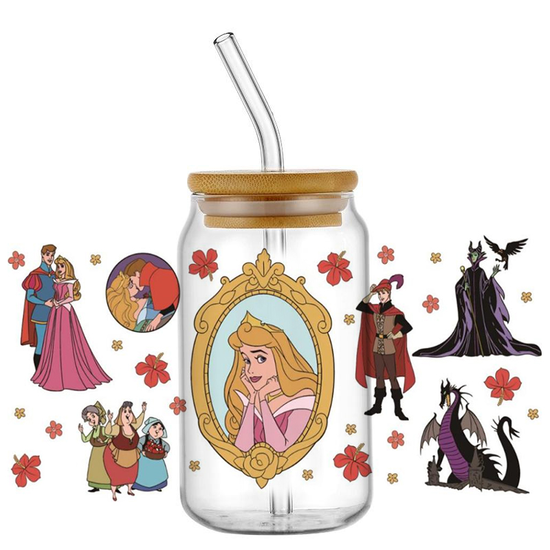 Autocollant UV DTF DIY impermé - Coffee And Tea Glass avis et prix