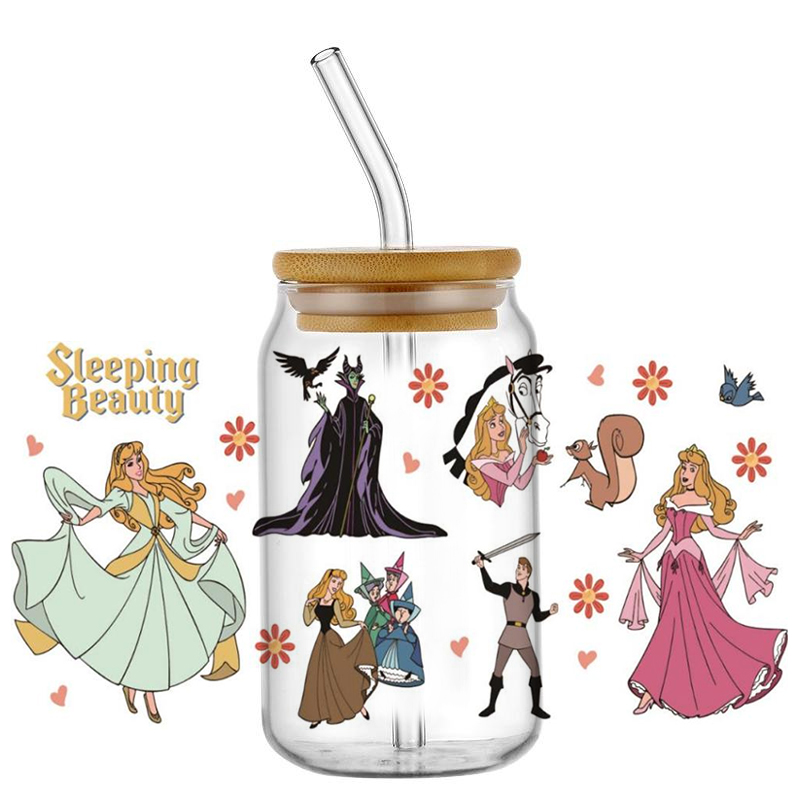 Autocollant UV DTF DIY impermé - Coffee And Tea Glass avis et prix
