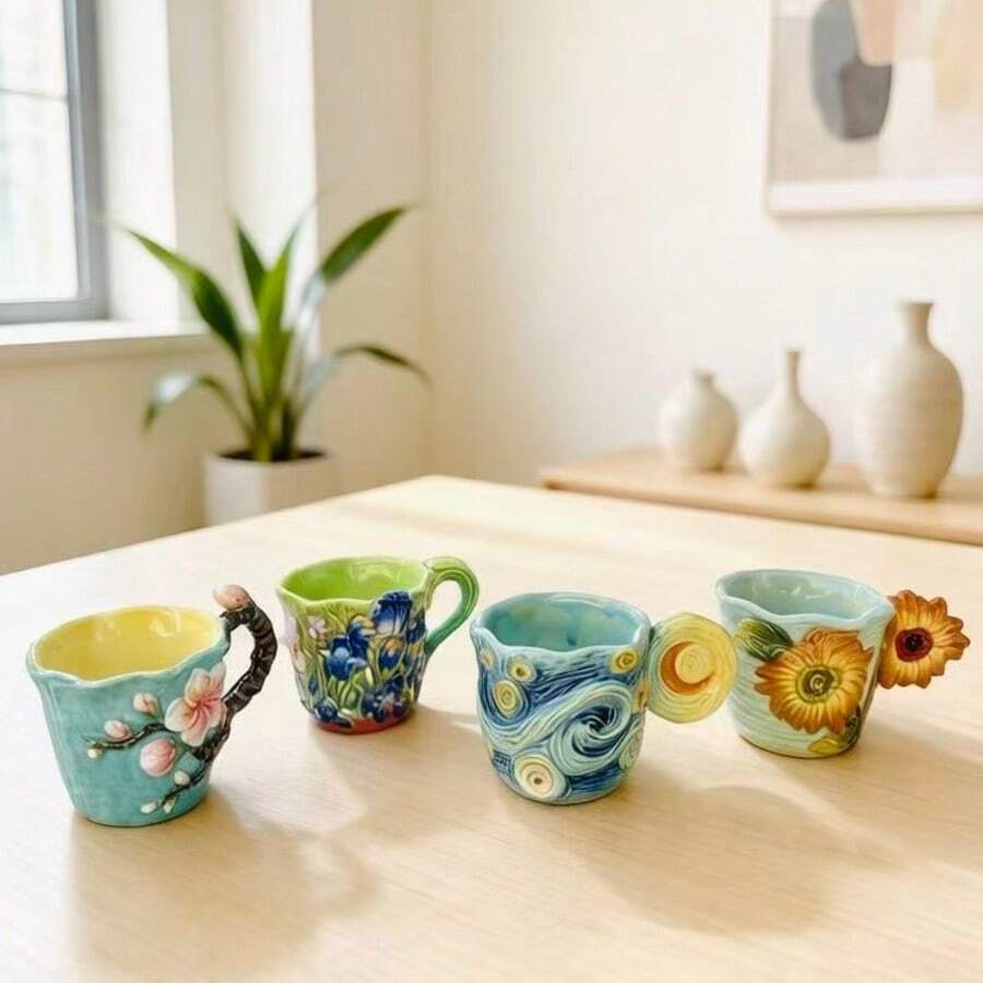 4 tasses à café italiennes en  - Coffee Tea Van avis et prix
