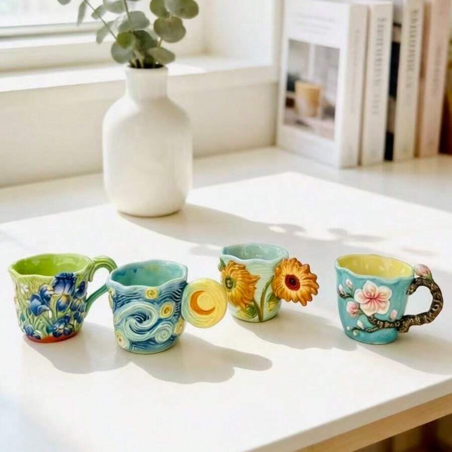 4 tasses à café italiennes en  - Coffee Tea Van avis et prix