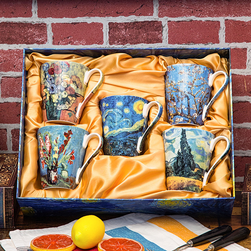Ensemble de 5 pièces de tasses - Coffee Tea Van avis et prix