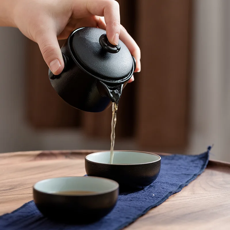 Poterie noire de haute qualité - Tea Coffee Pot Set avis et prix