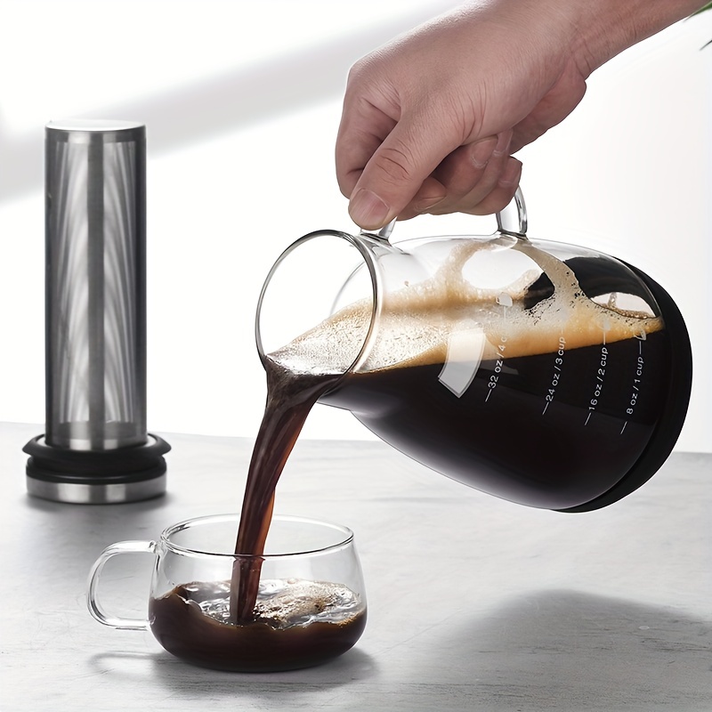 Carafe à café froid classique  - Coffee And Tea Glass avis et prix