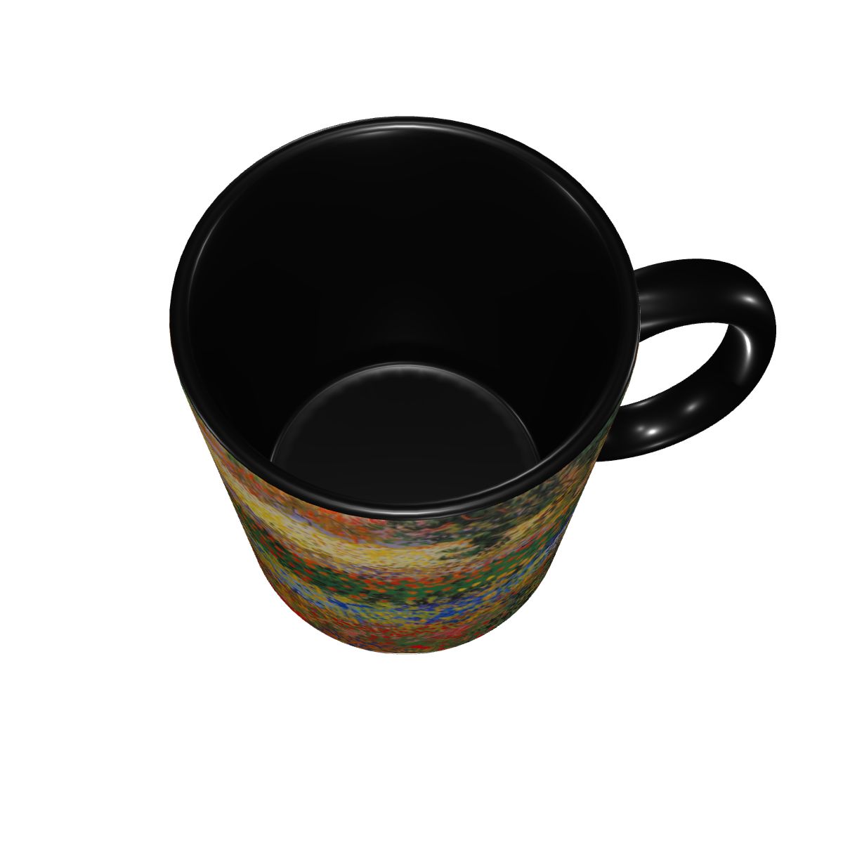 Peinture de jardin de fleurs p - Coffee Tea Van avis et prix