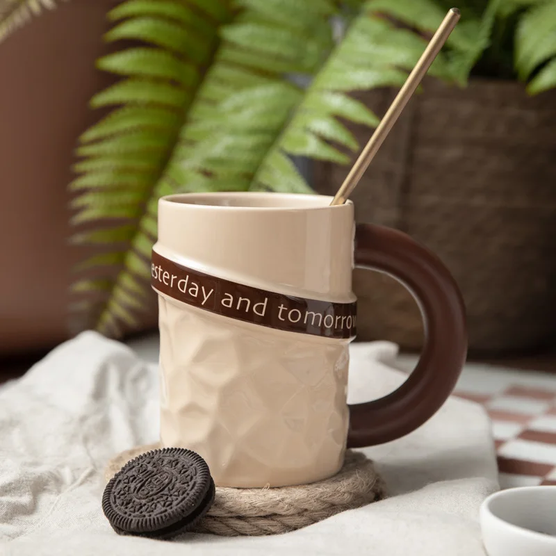 Tasse en céramique à motif d'é - Coffee Tea Emoji avis et prix