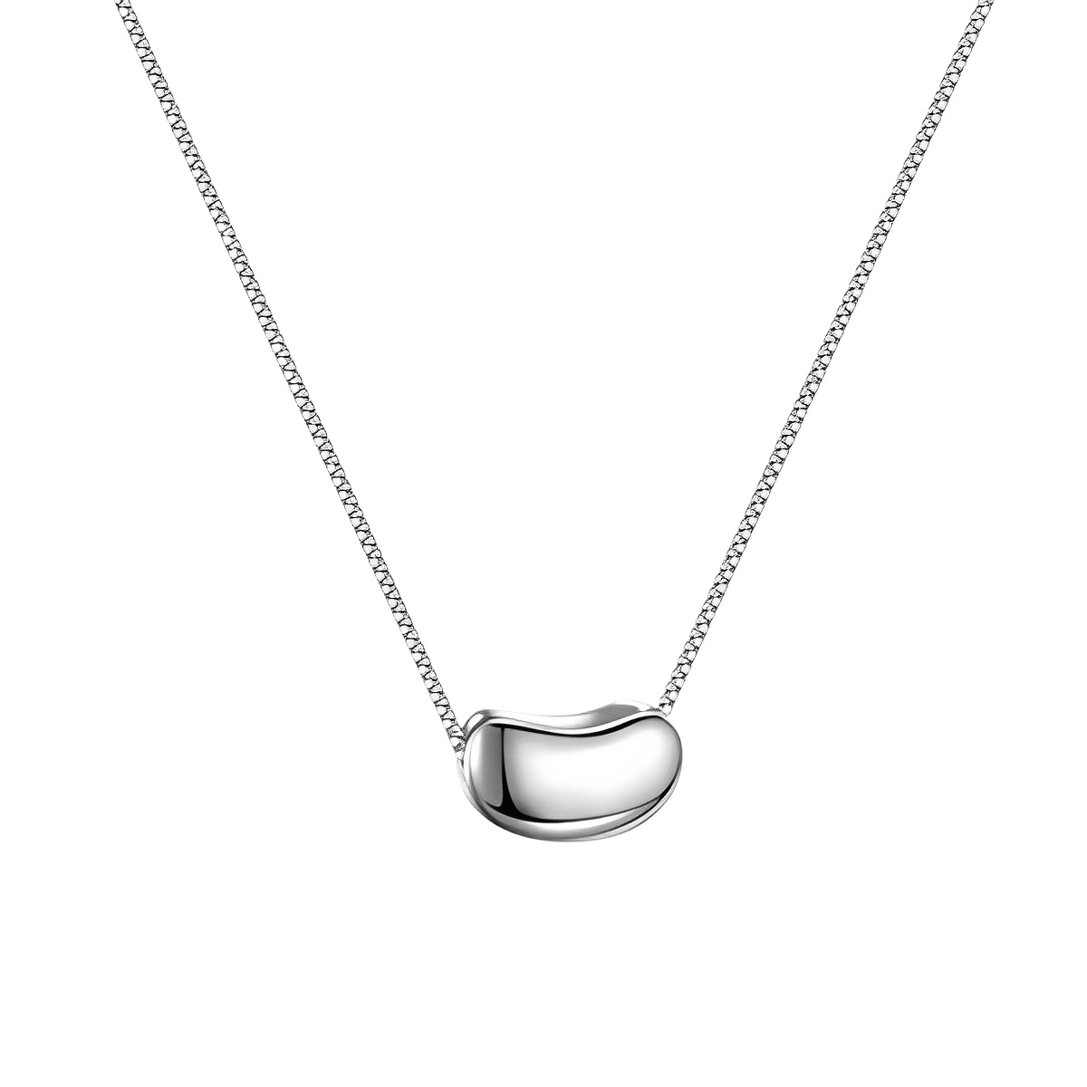 Pendentif haricot en argent St - Coffee Tea Or Me avis et prix